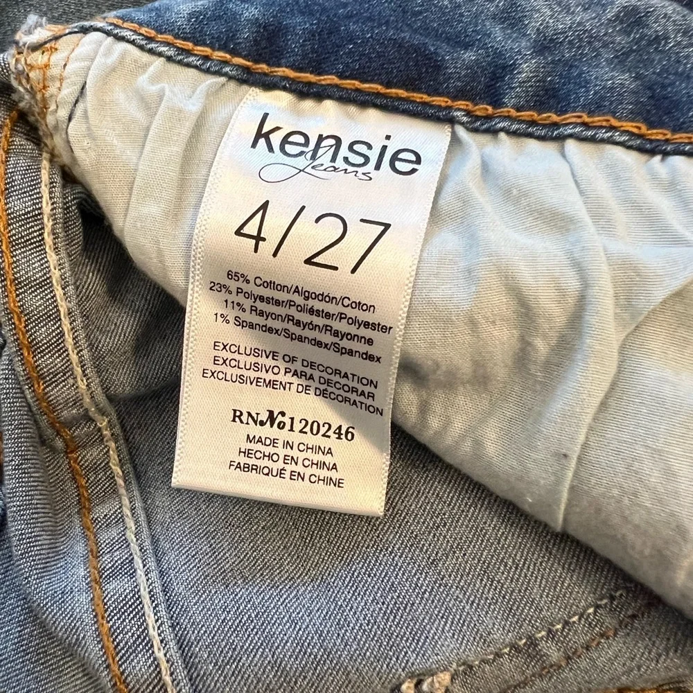 💙 Kensie Jeans Women’s Size 4/27 Slim Fit Stretch Denim 💙 - Picture 5 of 8